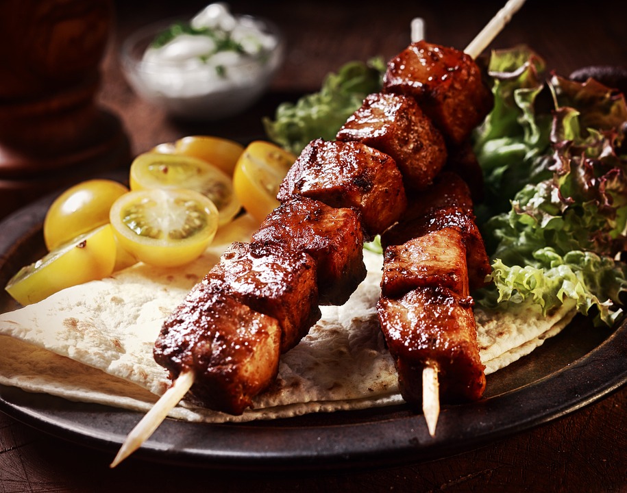 Grilled Kebab for Lamb Meat